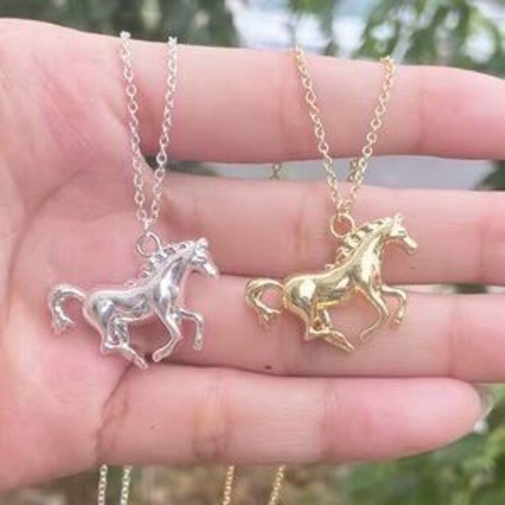 Horse's Head Necklace